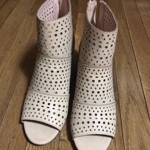 Rampage open toe heel